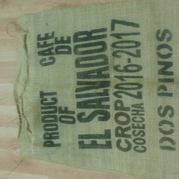 Coffee Bean Burlap Gunny Sack One Bag 38” x 27” Large - Picture 3 of 3